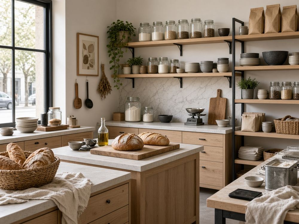 About the Bakery / bread / pastries studio at Jaderidge Studio